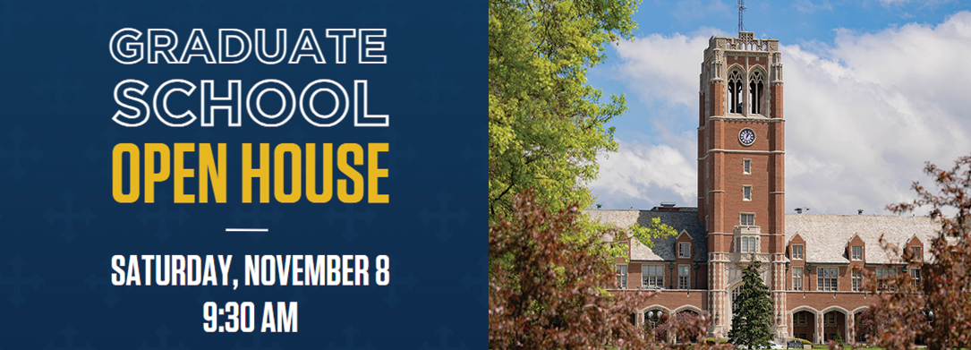 Graduate School Open House on Saturday, November 8, 2025